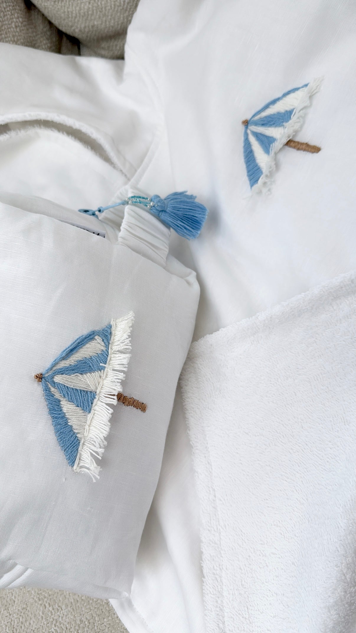 Le Parasol Bleu Poncho