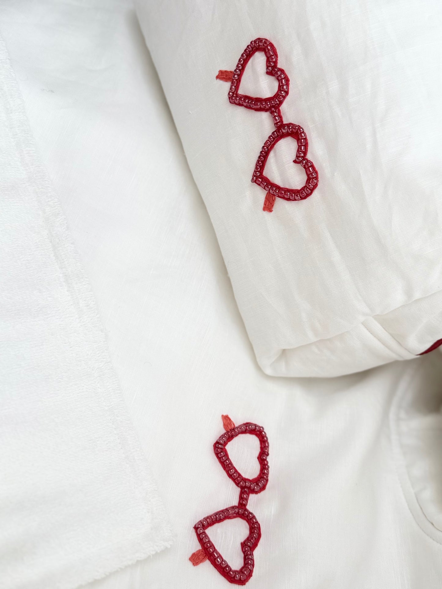 Terry Towel Bag Heart Pop