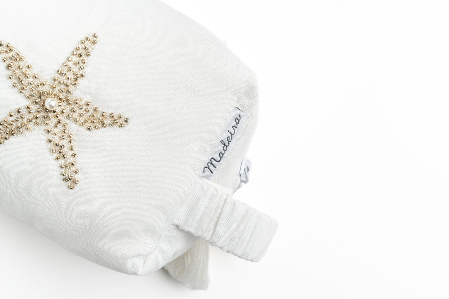 حقيبة منشفة تيري نجمة البحر الفضية