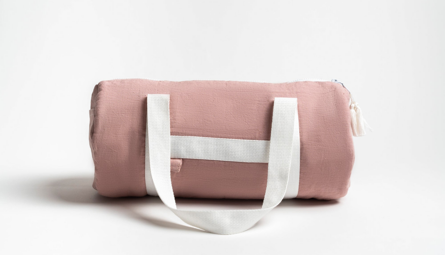 Kids Linen Gym Bag
