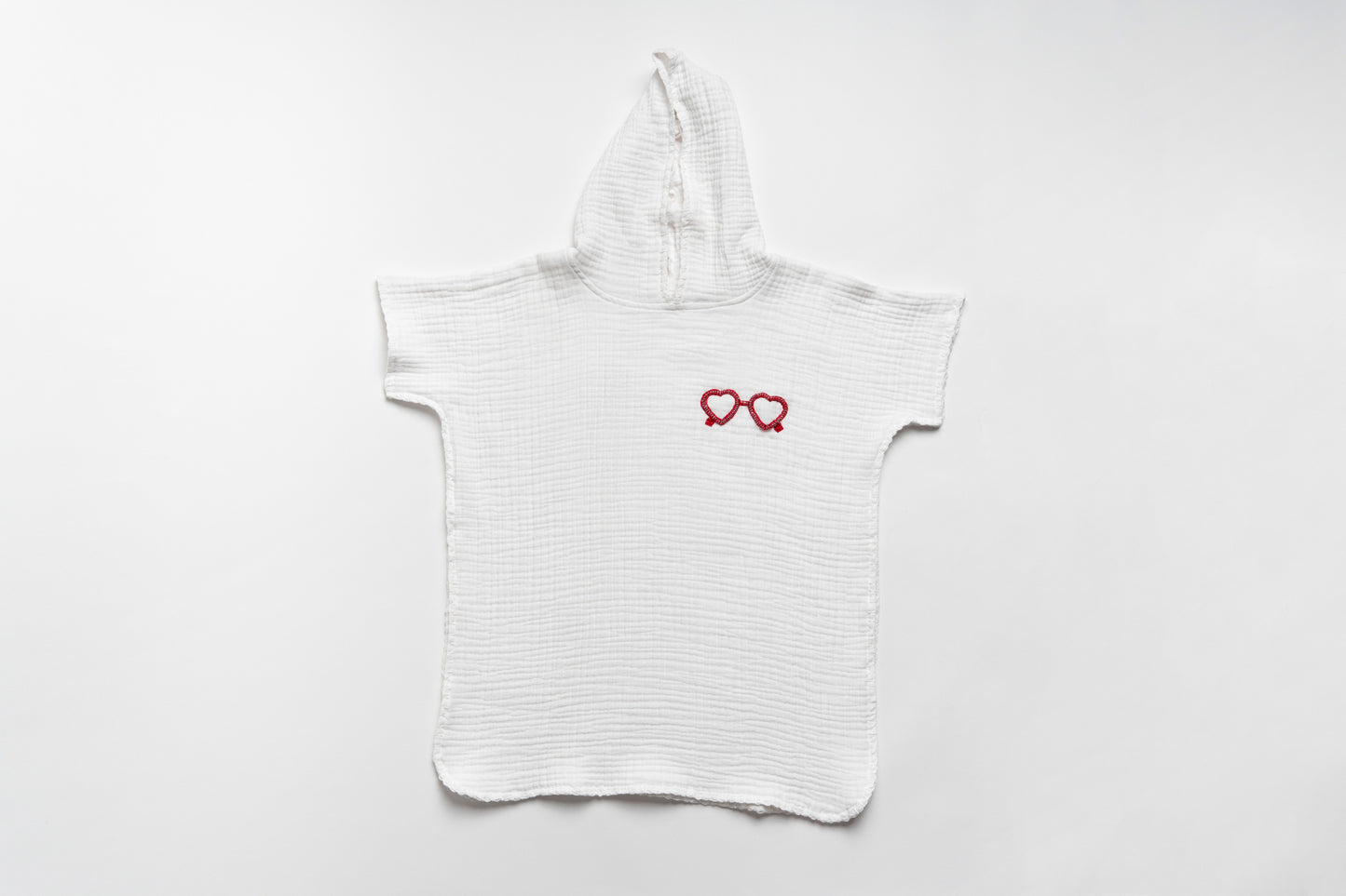 غطاء شاطئ من القماش الموسلين