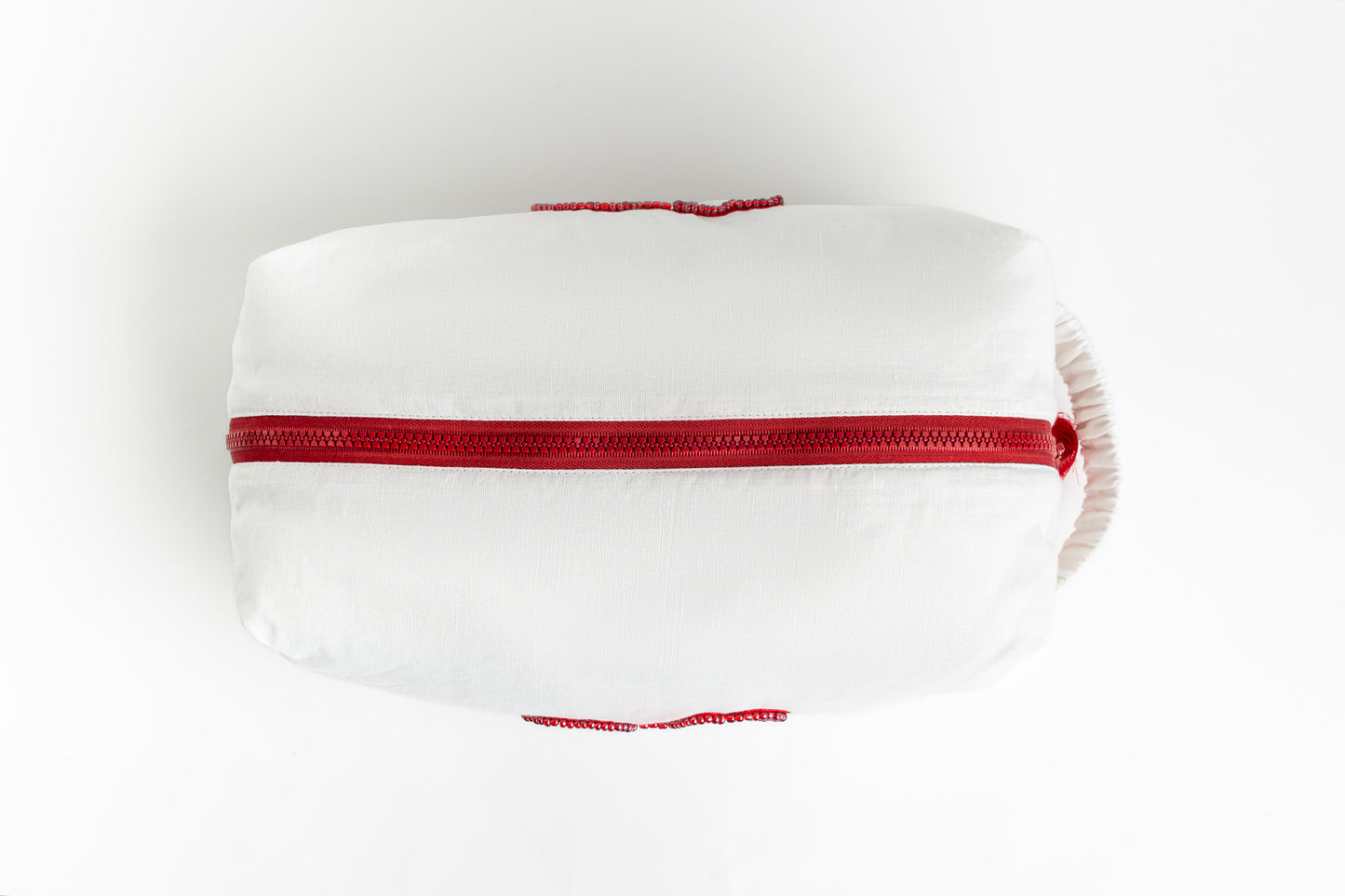 حقيبة منشفة تيري على شكل قلب