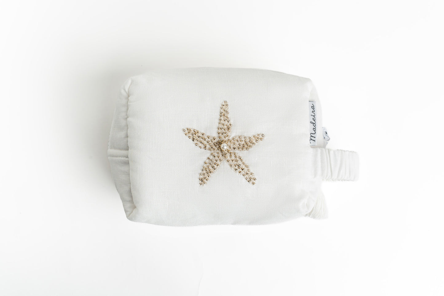 حقيبة منشفة تيري نجمة البحر الفضية