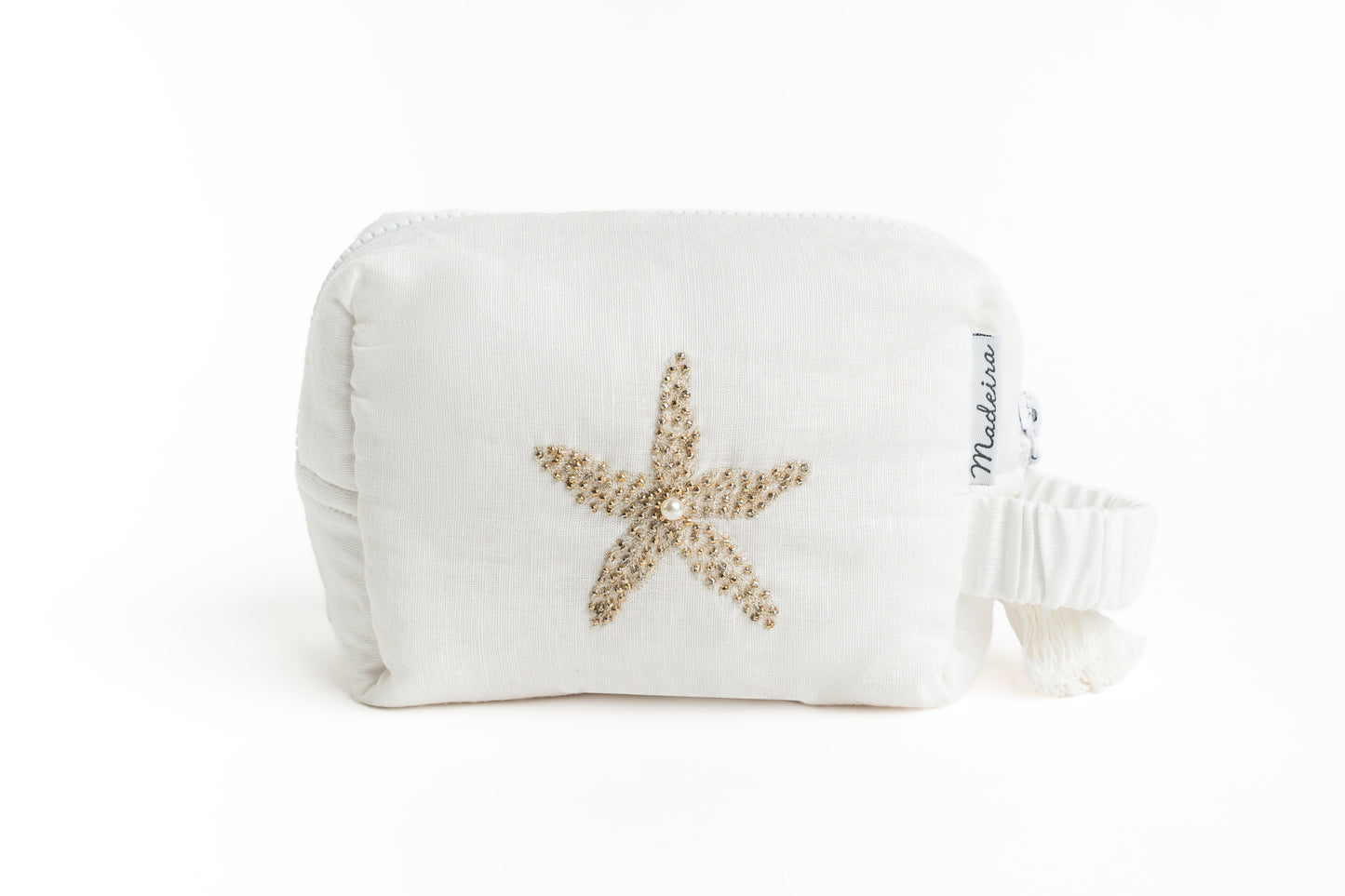 حقيبة منشفة تيري نجمة البحر الفضية