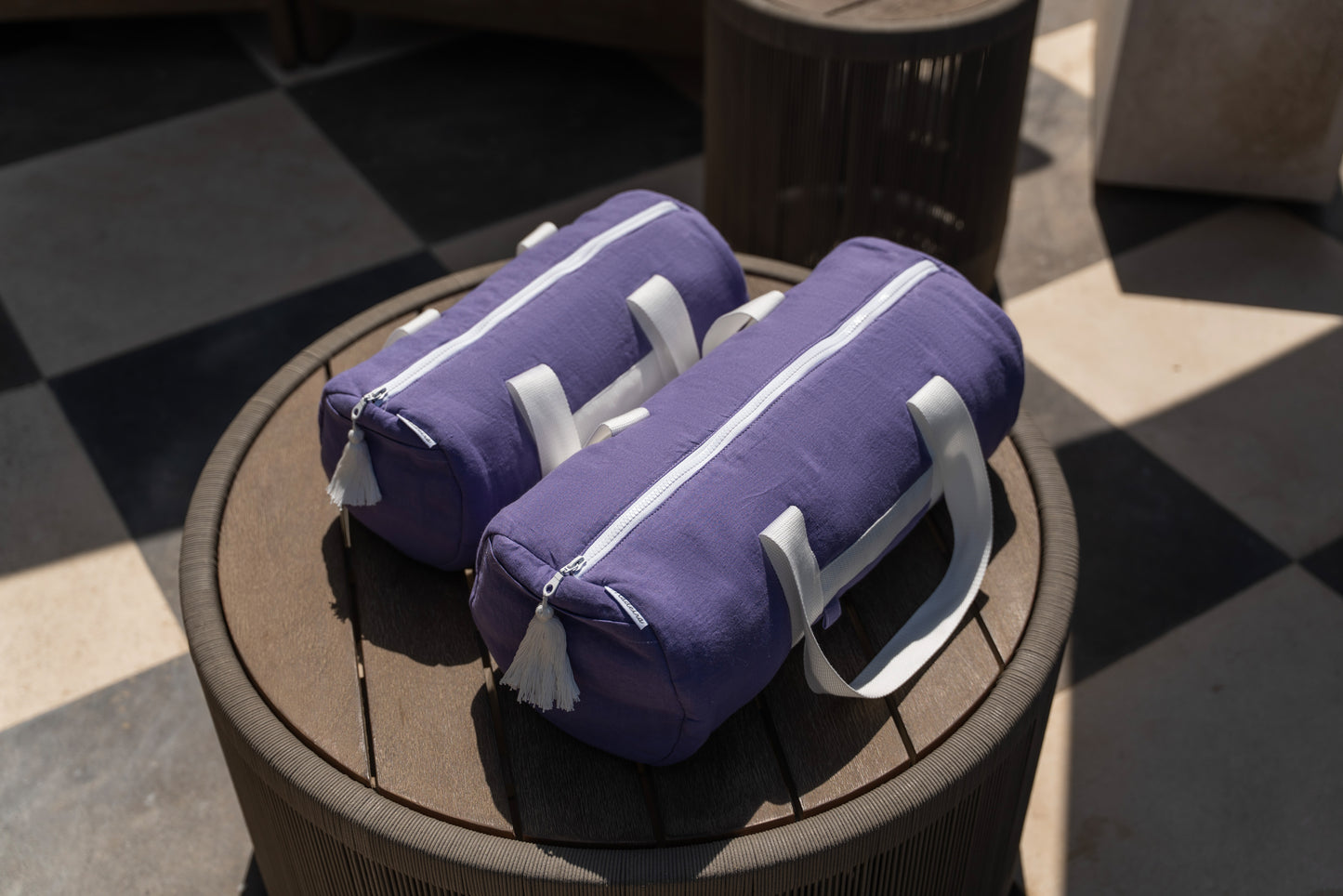 Kids Linen Gym Bag