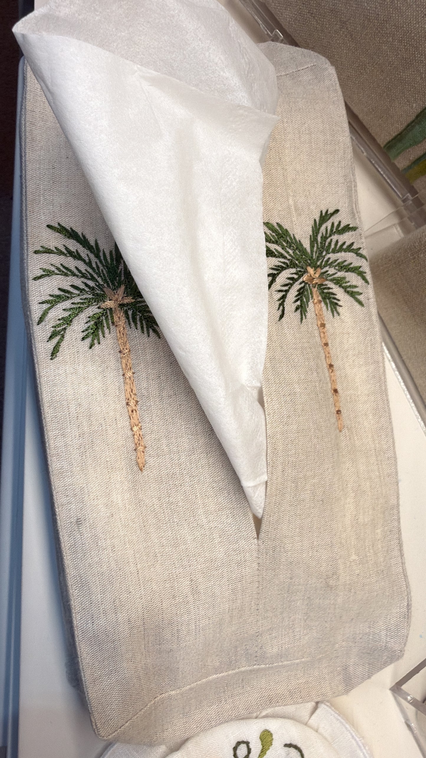 Palm Tree Tissue Cover