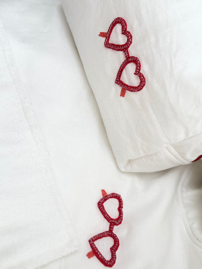 Terry Towel Bag Heart Pop